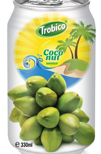 Trobico Coconut water alu can 330ml